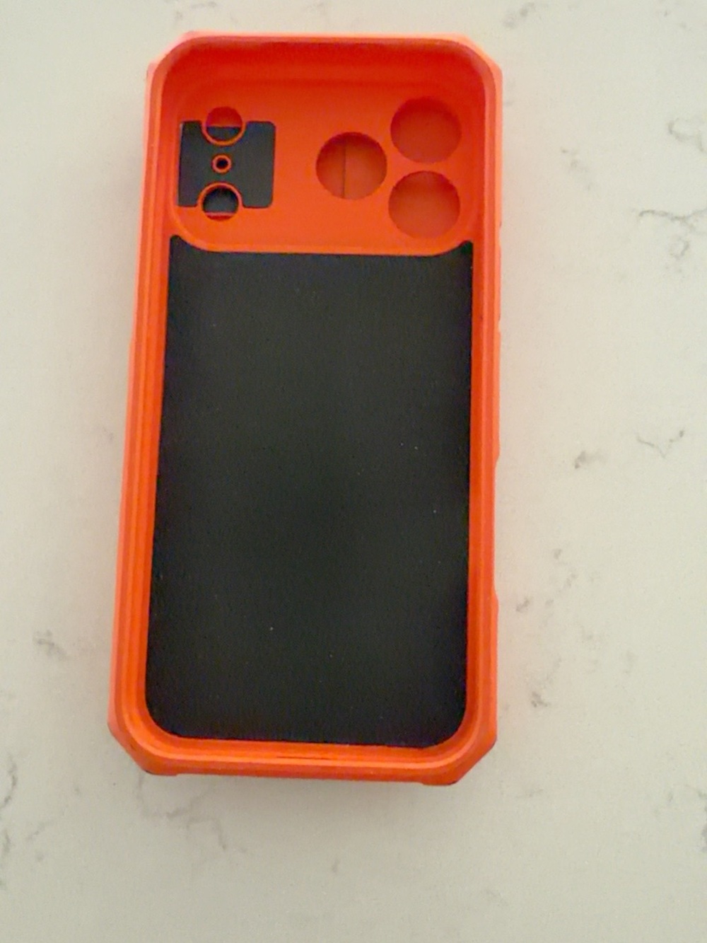 Orange and Black Protective Phone Case